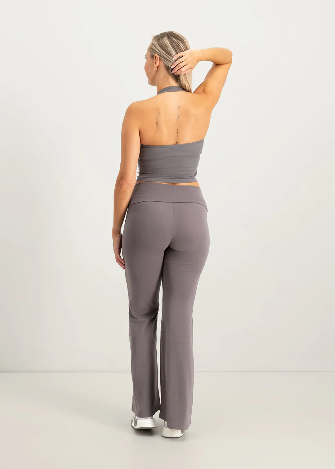 Flare Lounge Pants - Grey