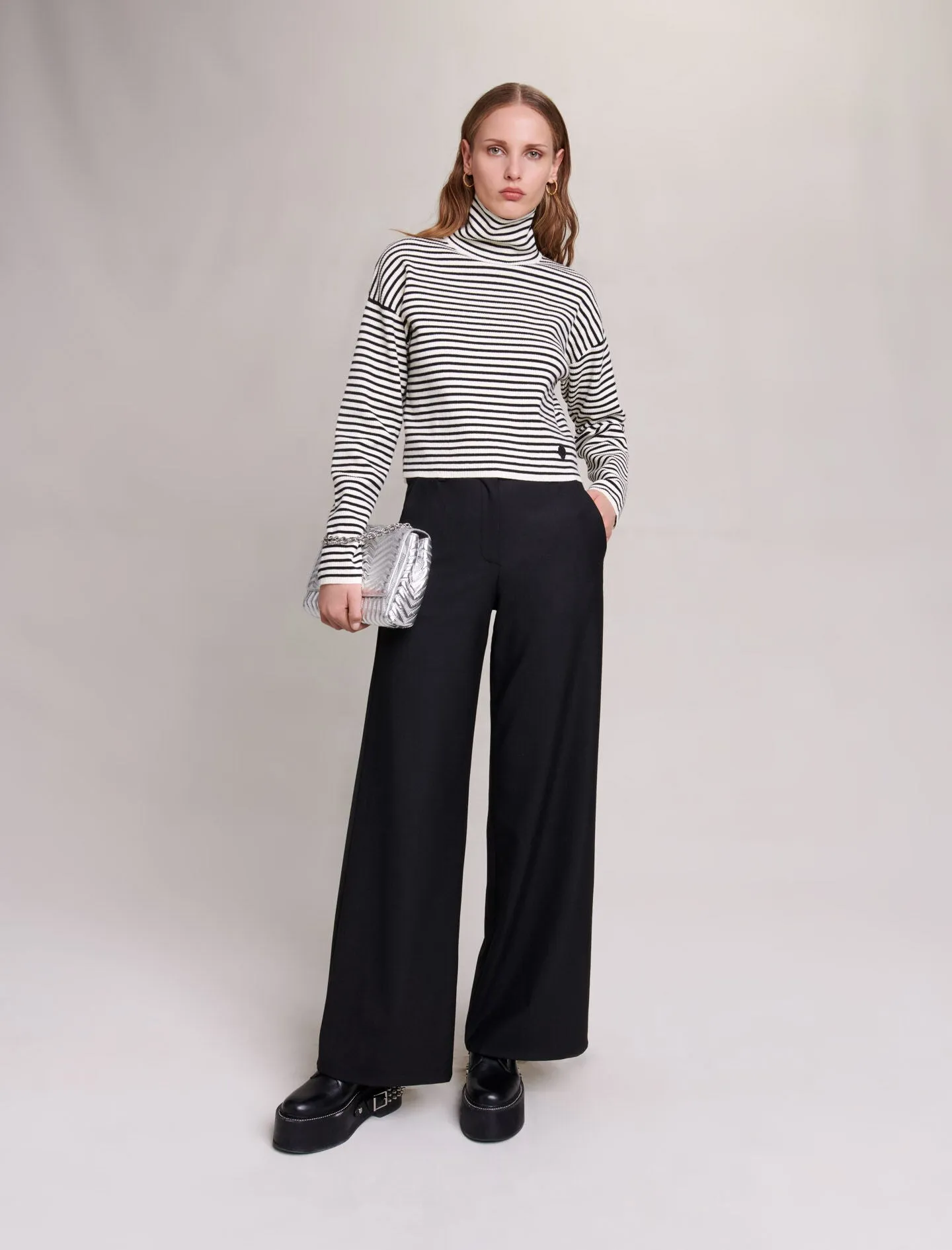 FLARED TROUSERS