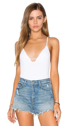 Free People Move Along Bodysuit White