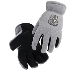 FuzzyHand™ Split Cowhide & Polar Fleece Winter Glove