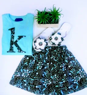 Girl's 2-piece Skirt  Set