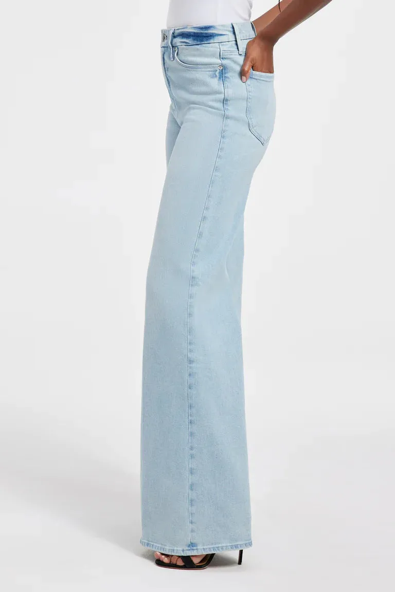 Good Waist Palazzo Jeans Light Blue