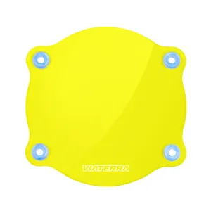 HEADLIGHT GUARD REPLACEMENT SHIELD FOR HERO XPULSE - YELLOW TINT