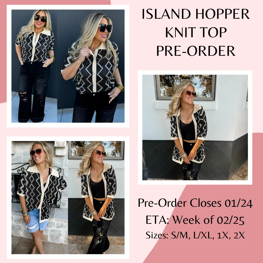 Island Hopper Knit Top