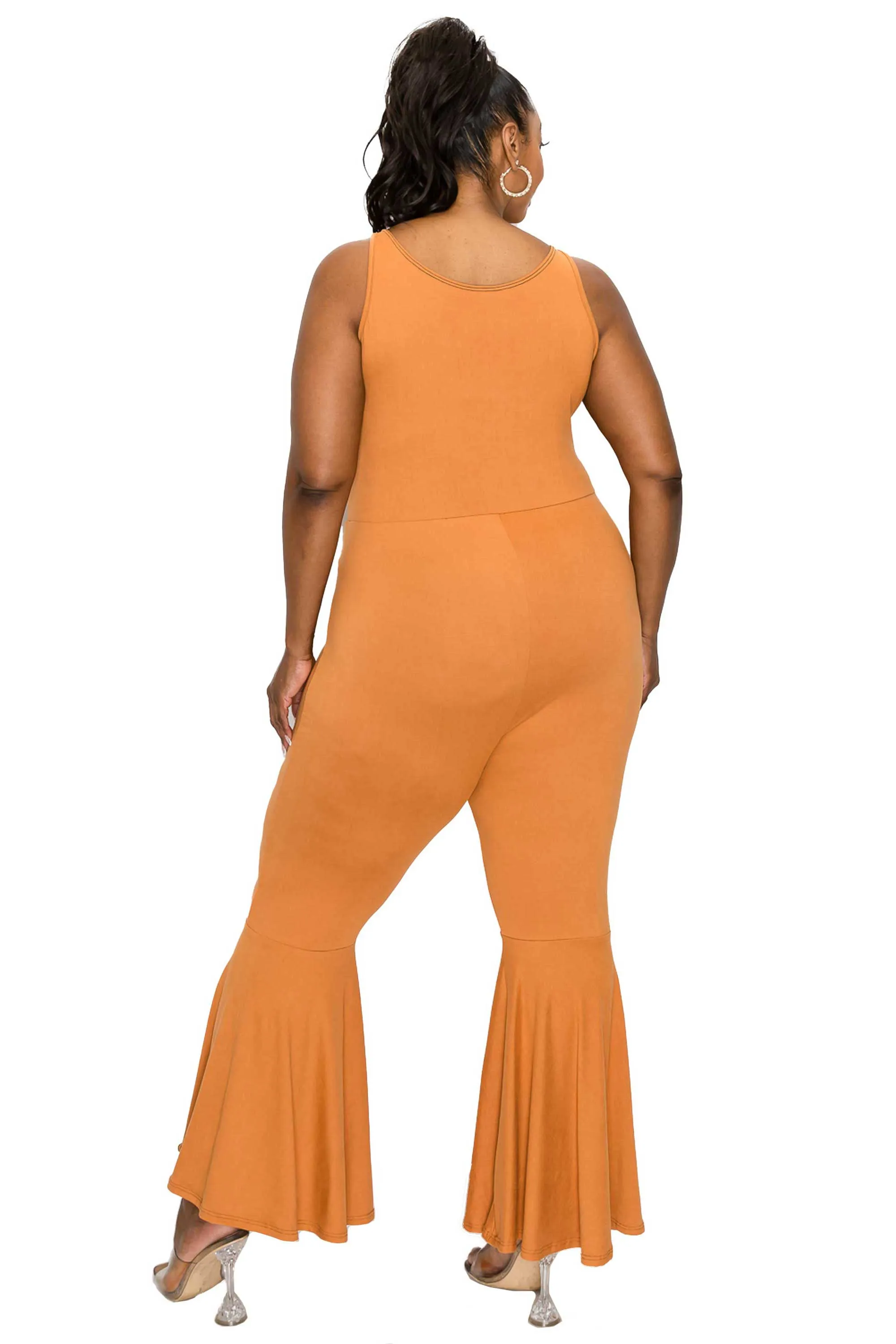 Jalda Flared Leg Tank Jumpsuit