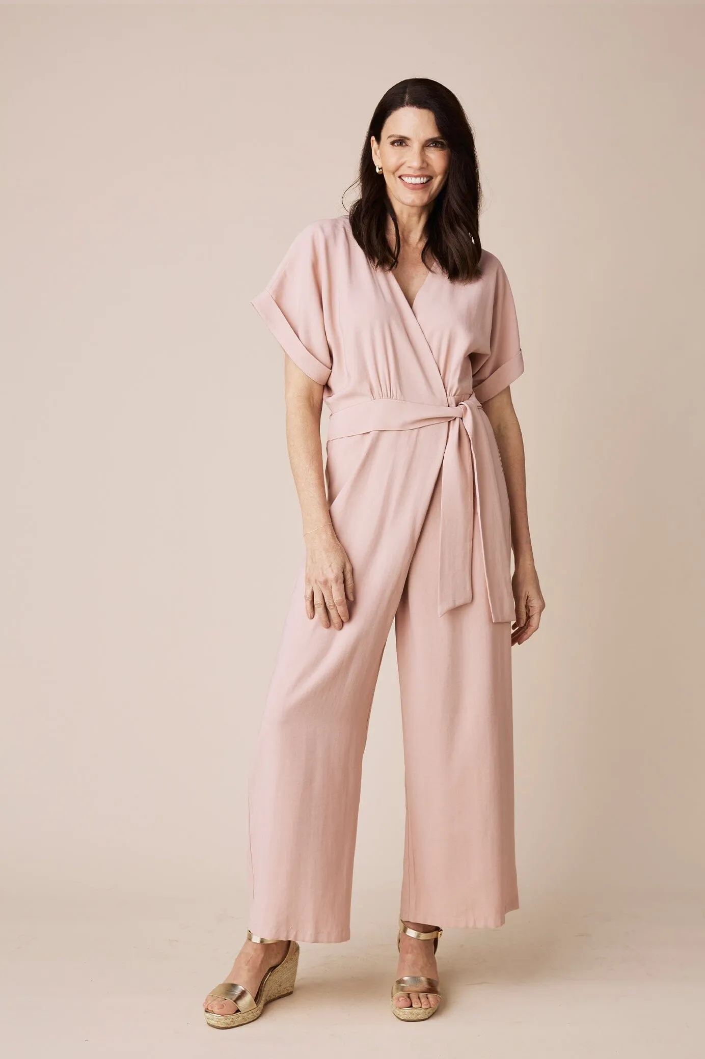 Jude Jumpsuit Blush-Pre Order