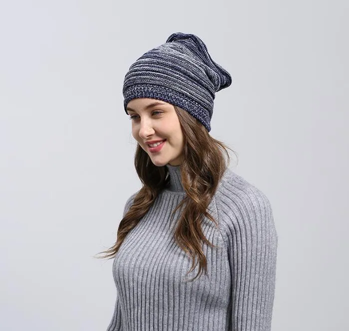 Knitted Soft Winter Beanie for Women