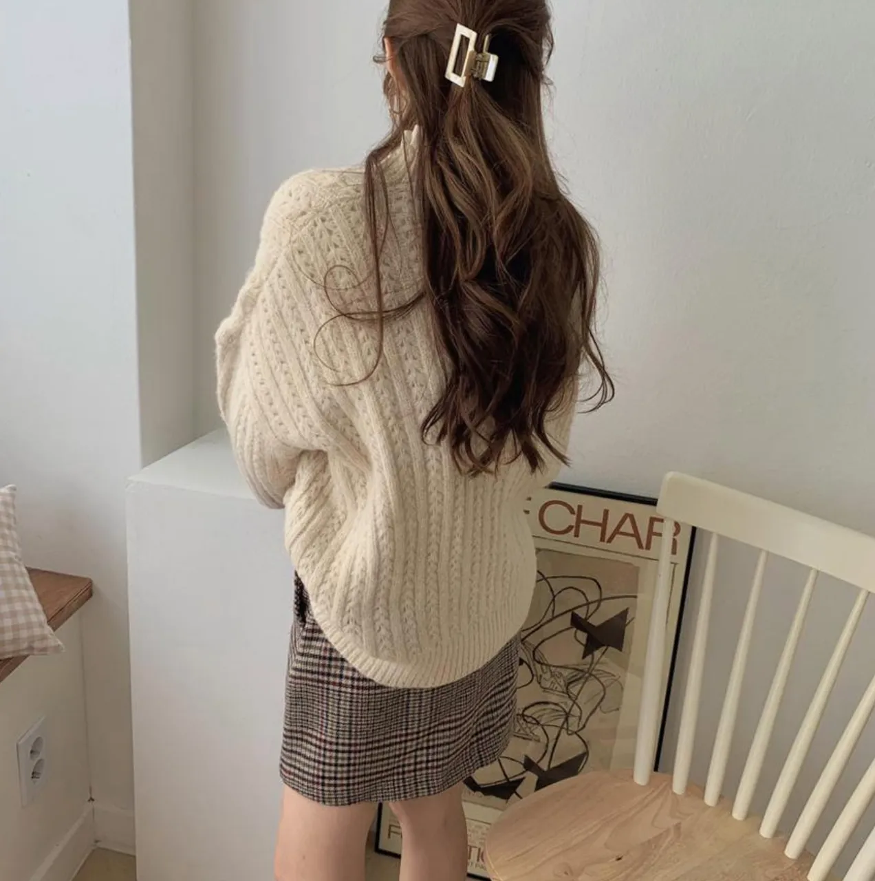 [Korean Style] Gemma Plaid Mini Skirt