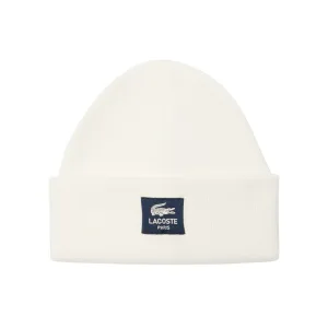 Lacoste Badge Beanie Hat