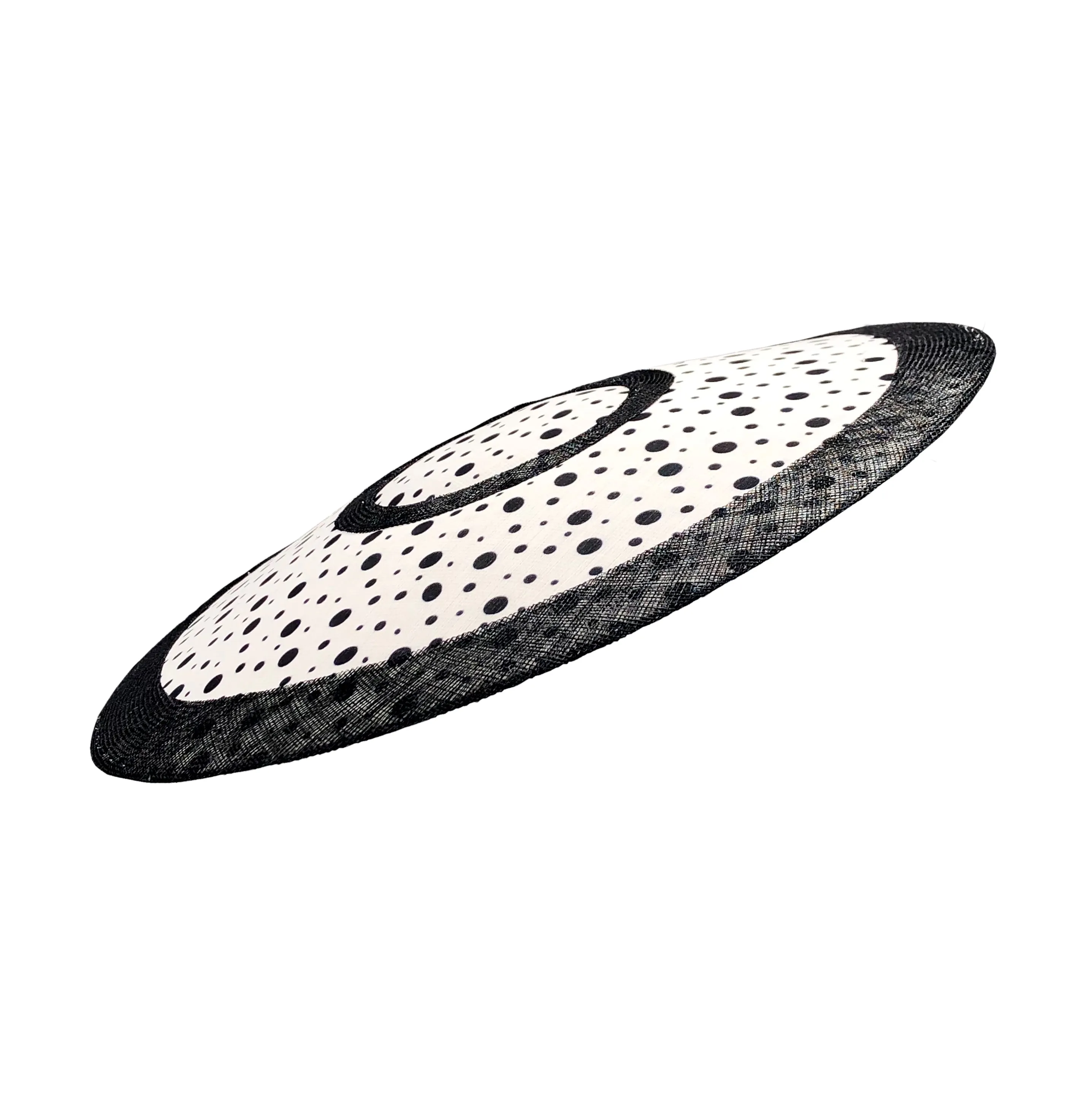 Landaluce: Polka Dot Derby Disc Hat