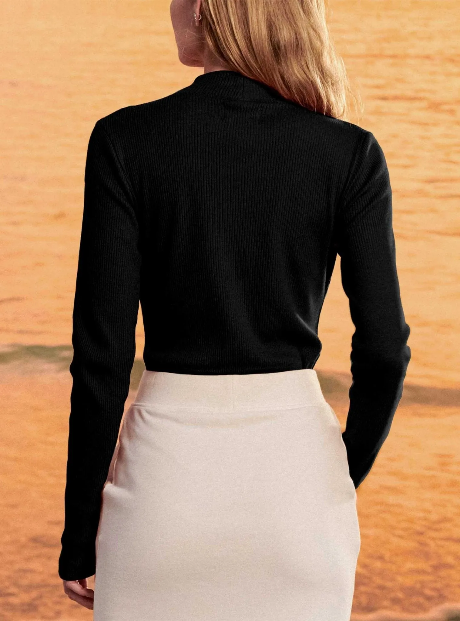 LONG-SLEEVED BODYSUIT