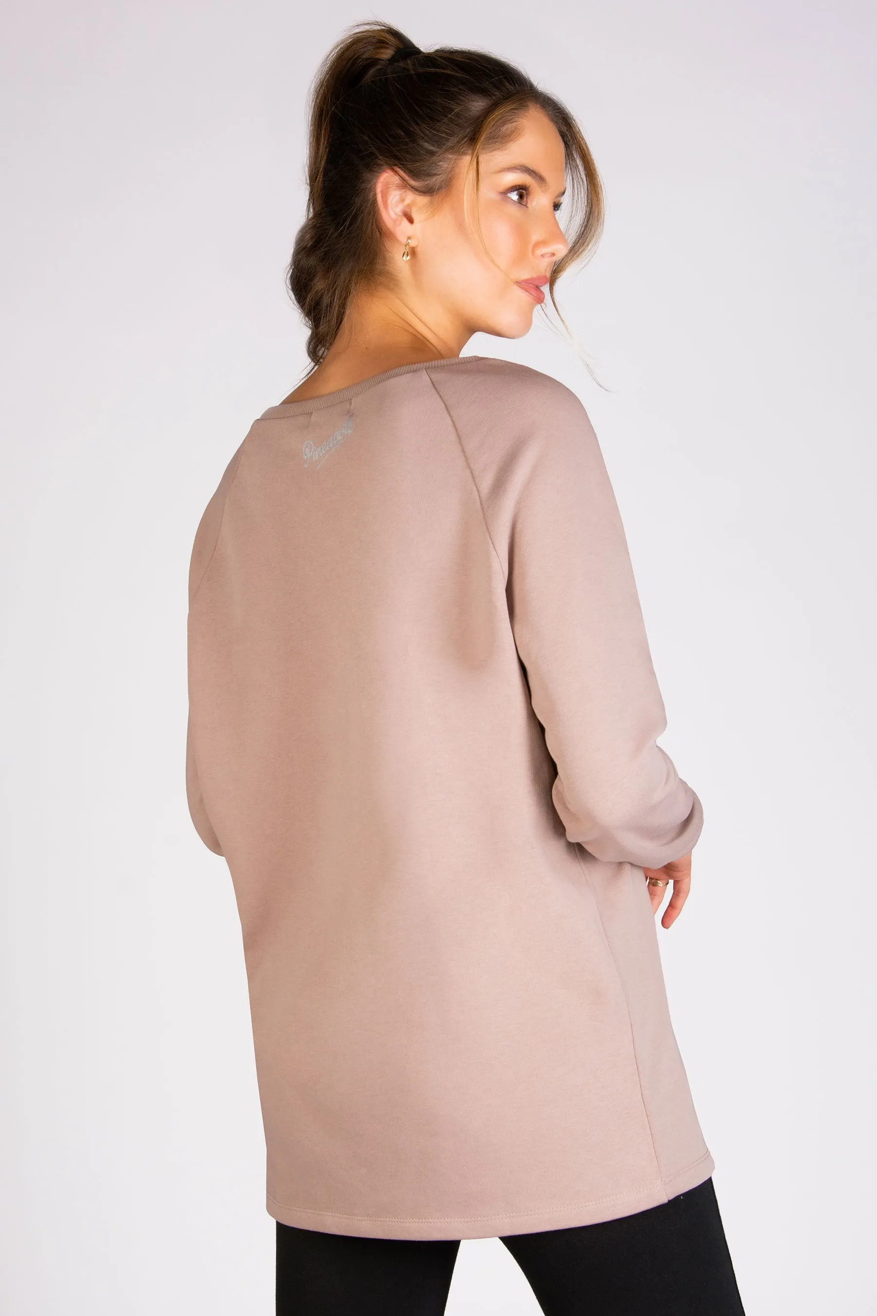 Longline Off Shoulder Sweater