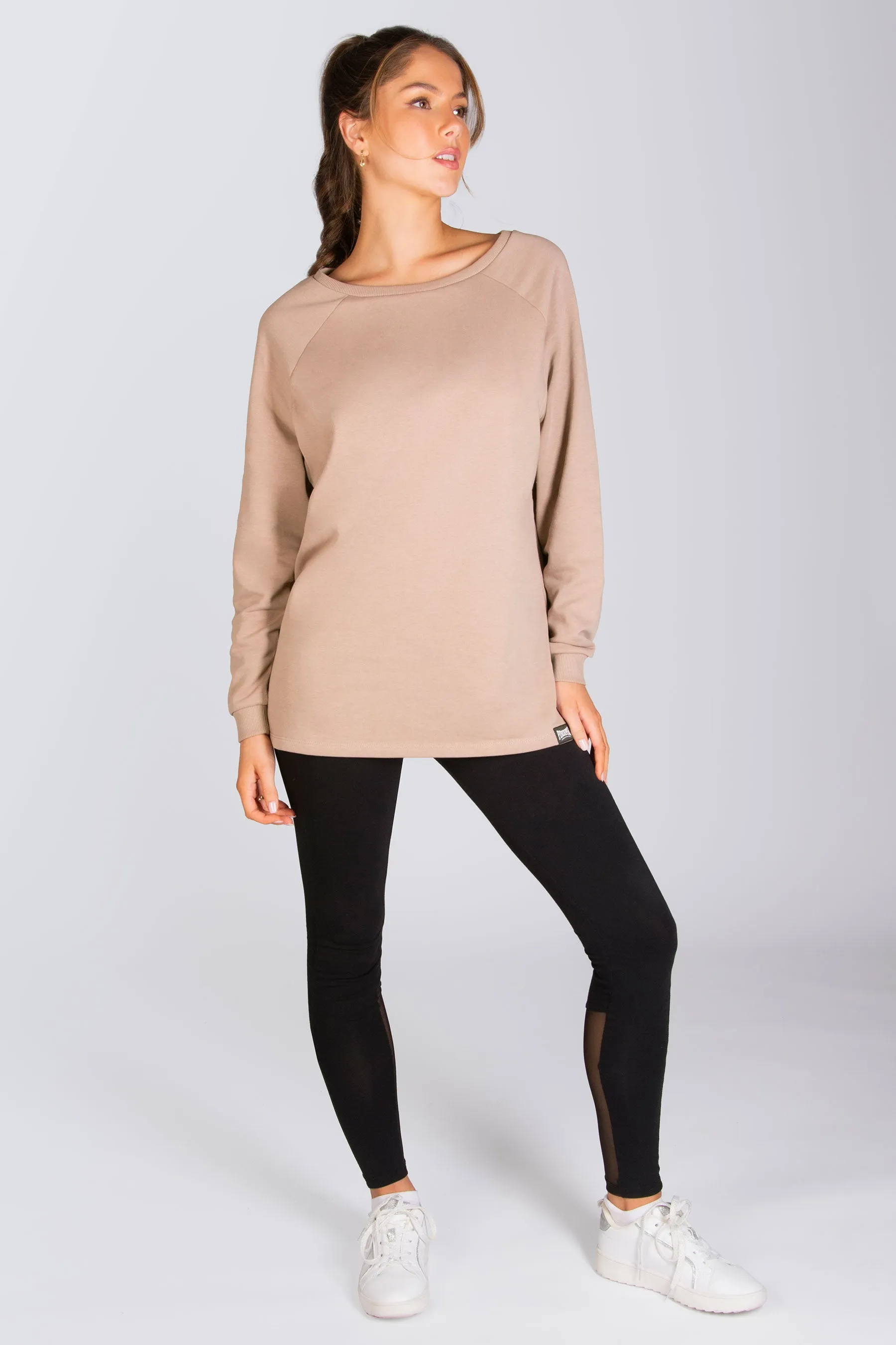 Longline Off Shoulder Sweater