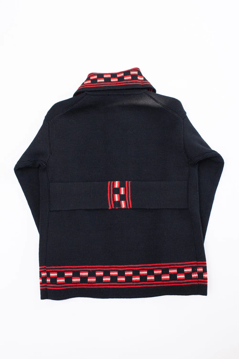 Lot JG-K01 - 1920 The Bradley Sweater - Black, Red