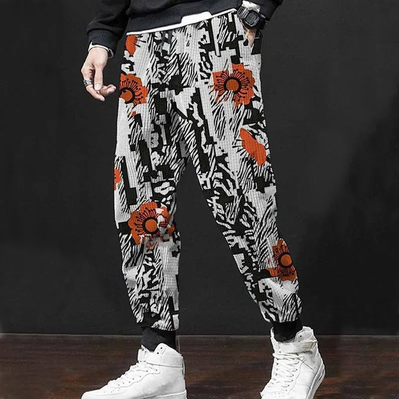 Men's Casual Digital 3D Print Pants