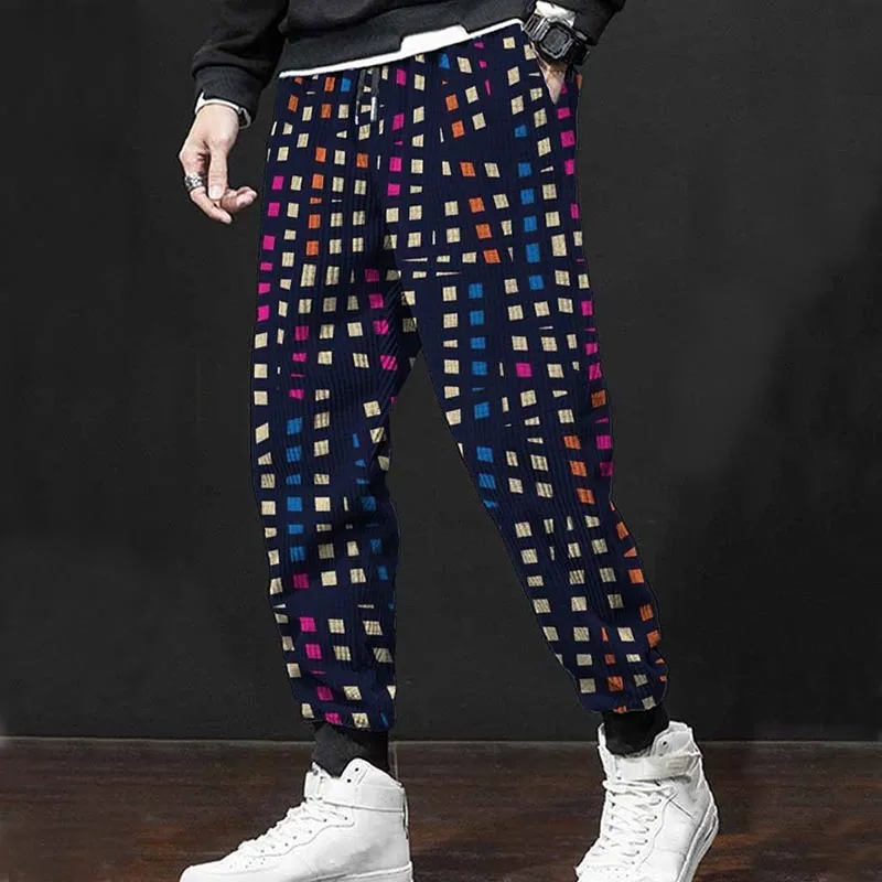 Men's Casual Digital 3D Print Pants