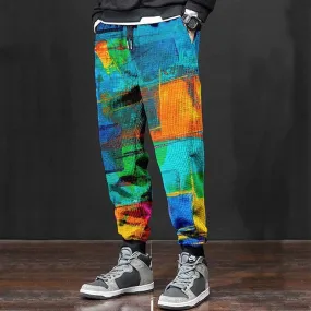 Men's Casual Digital 3D Print Pants