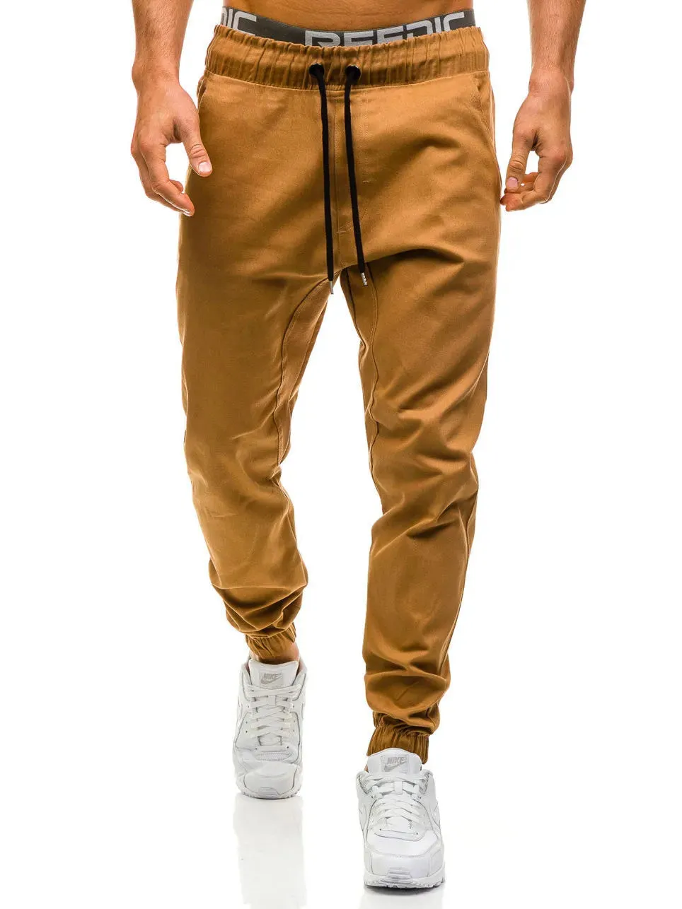 Men's Trousers Men's Pants Fitness Sweatpants Gyms Joggers Pants Workout Casual Army Green Pants