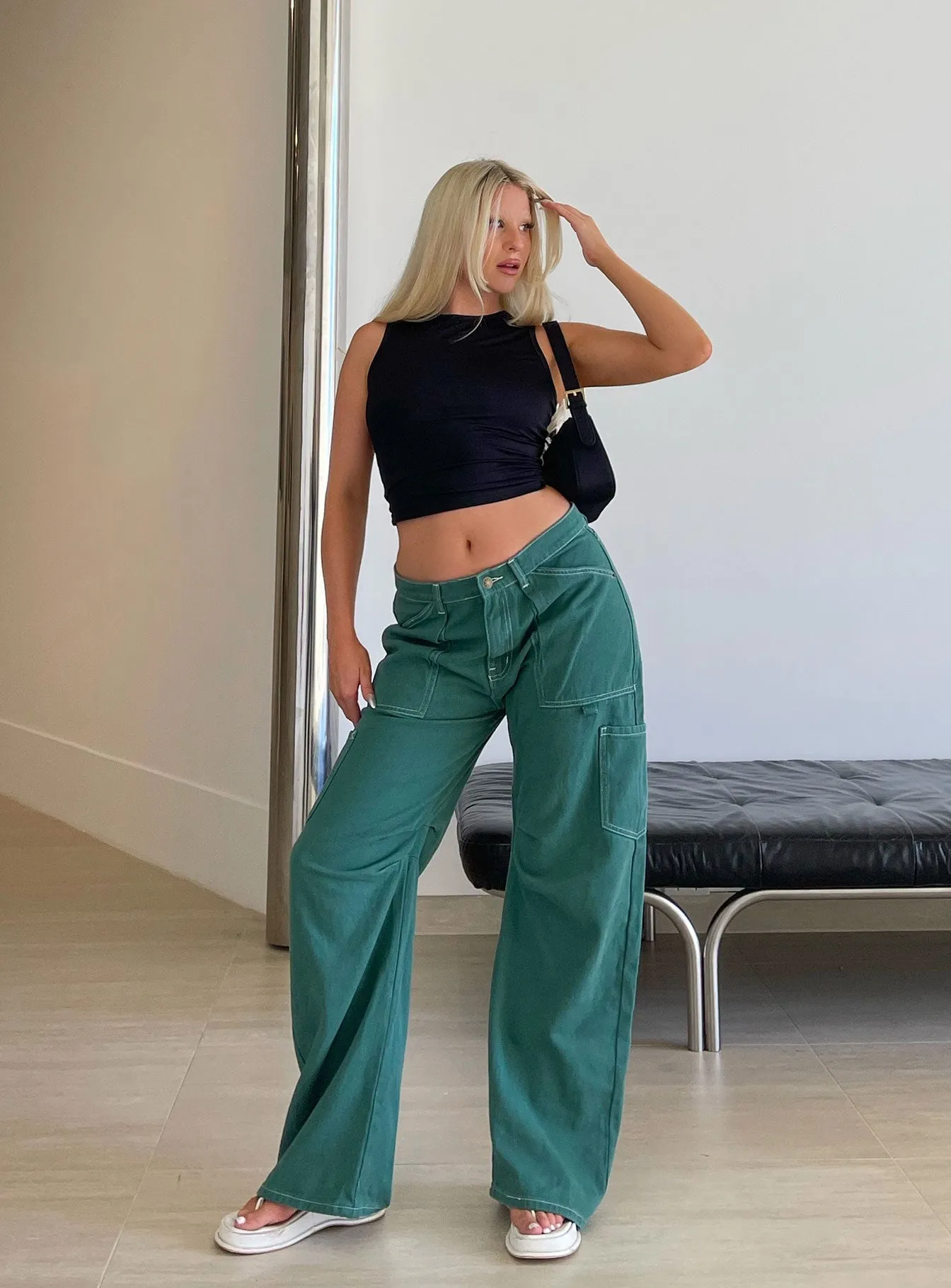 Miami Vice Pants Green