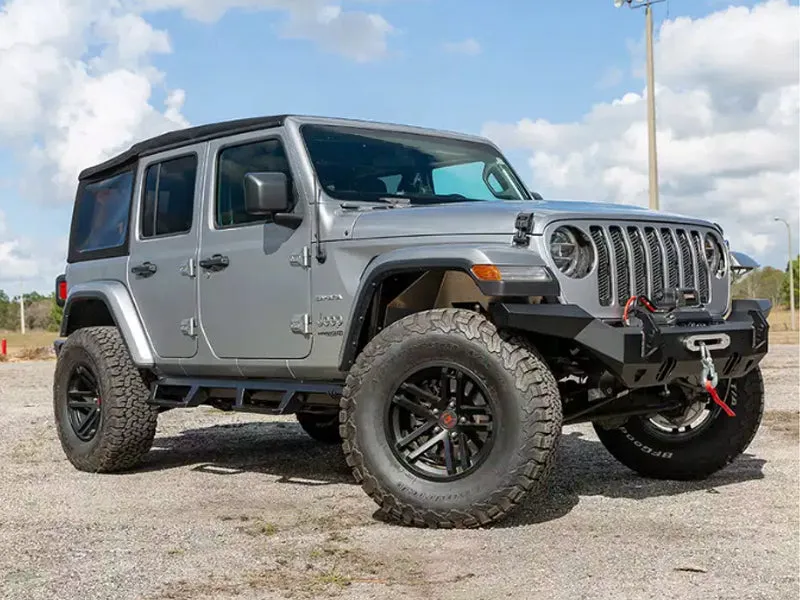 N-FAB EpYx Step System (Textured Black) for 18-up Jeep Wrangler JL Unlimited & Gladiator JT