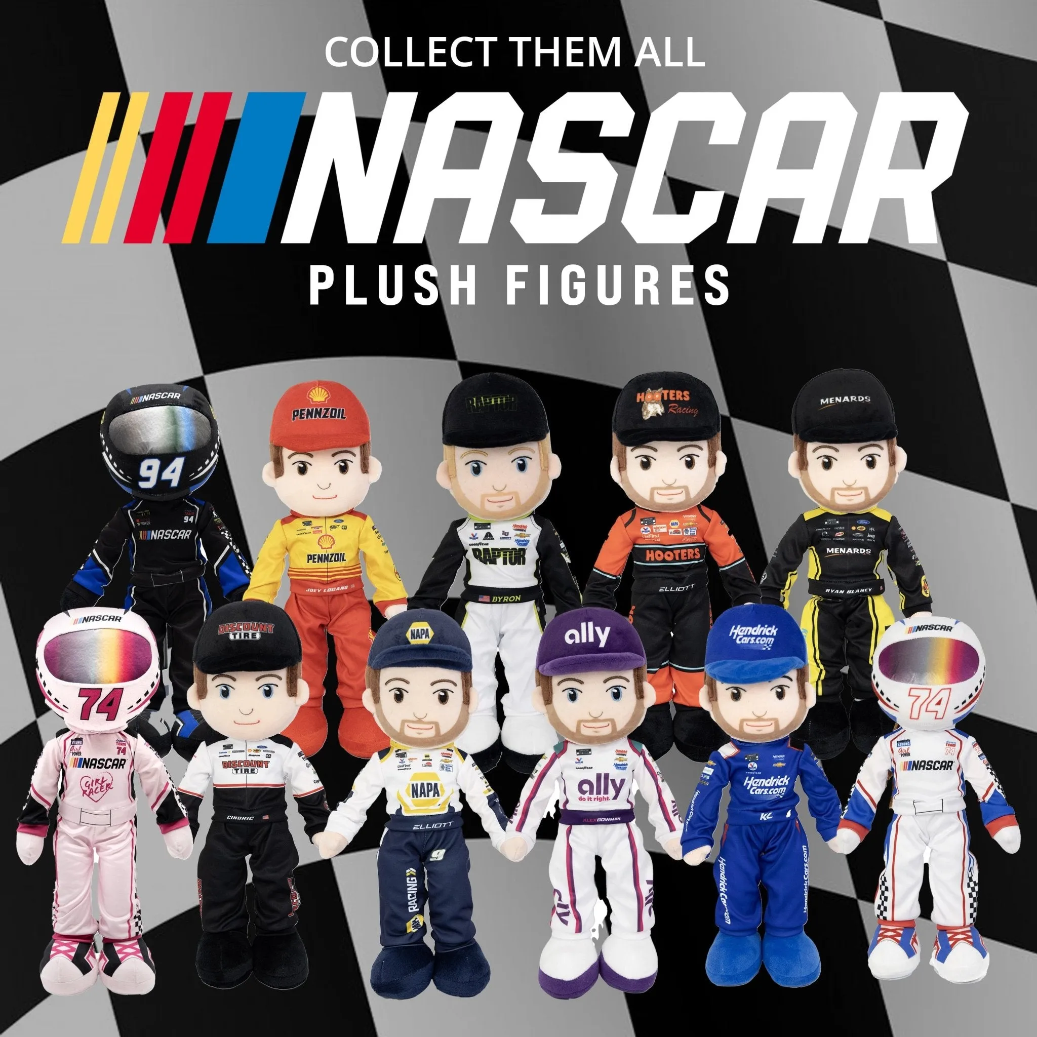 NASCAR | Hendrick Motorsports Kyle Larson Plush Figure