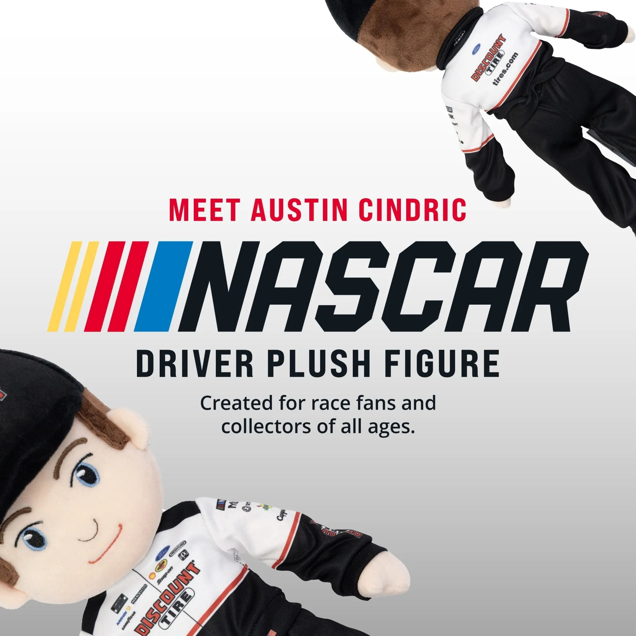 NASCAR | Team Penske Austin Cindric Plush Figure