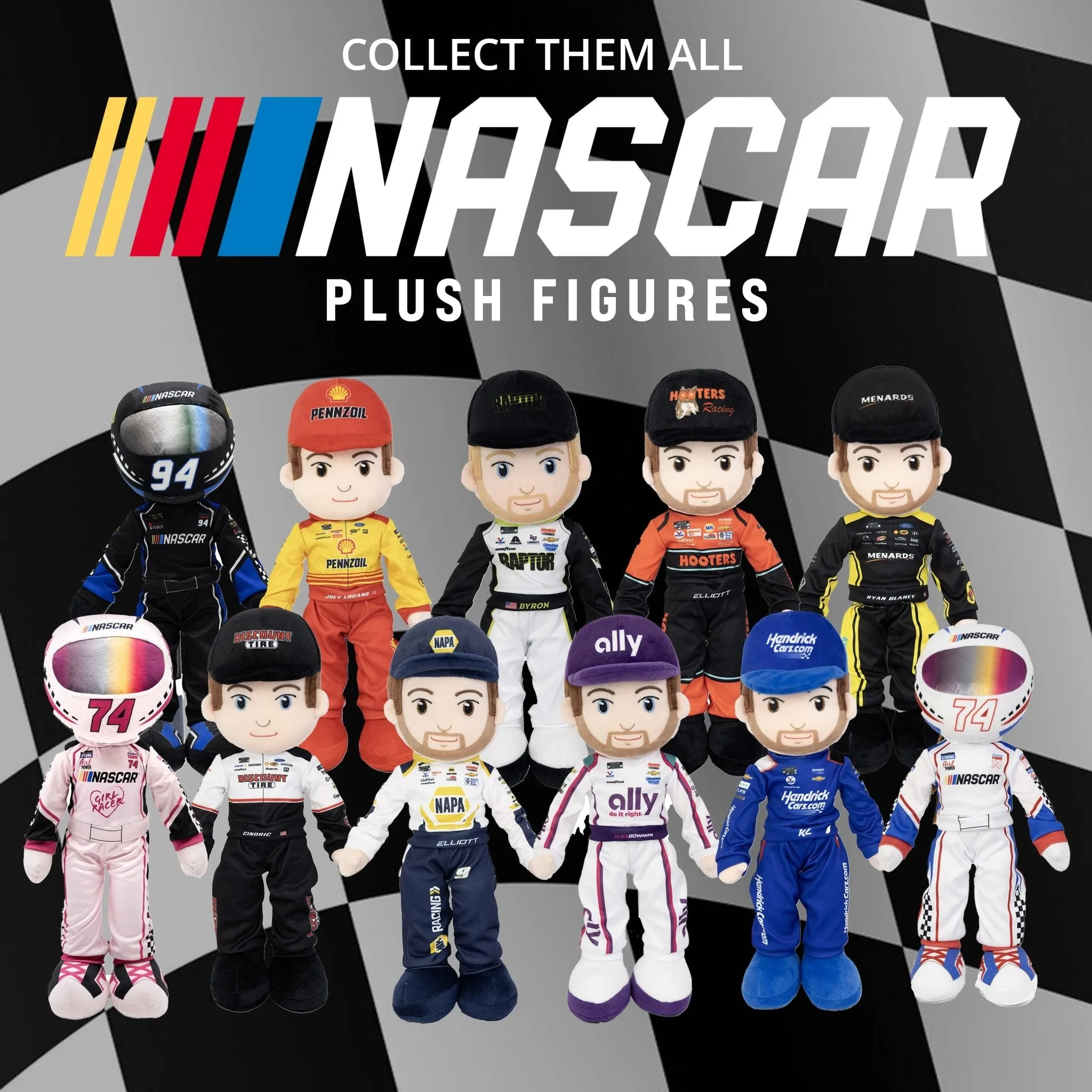 NASCAR | Team Penske Ryan Blaney Plush Figure