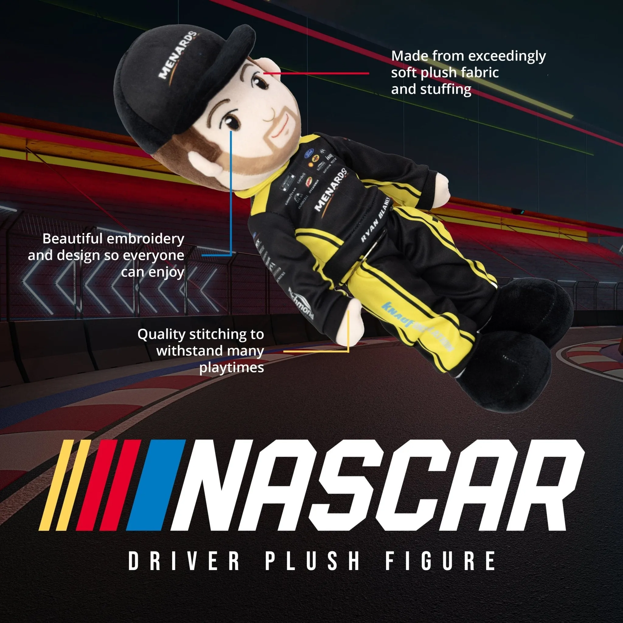 NASCAR | Team Penske Ryan Blaney Plush Figure