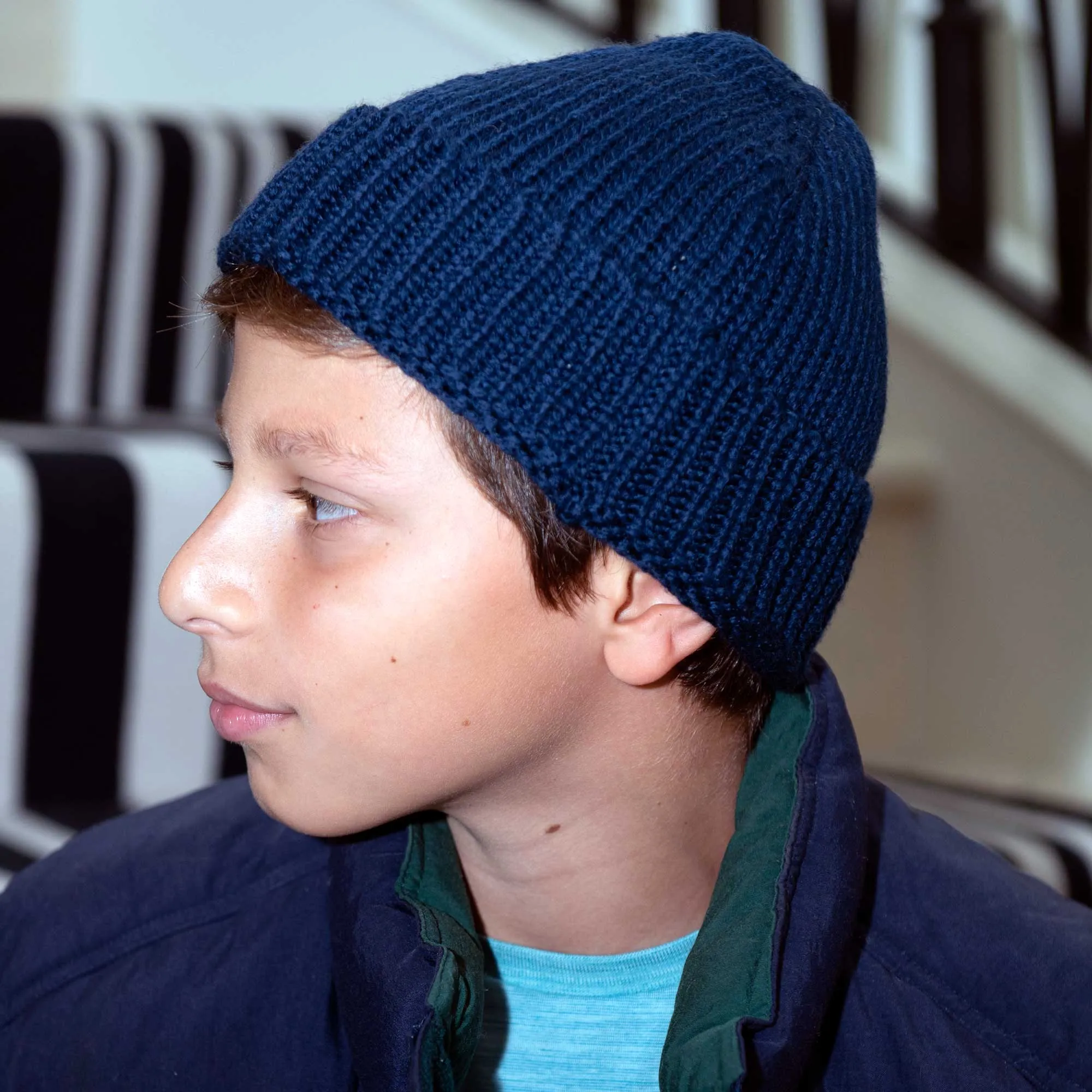 NAVY KIDS JAMIE BEANIE