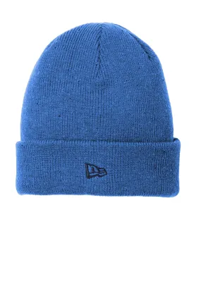 New Era Speckled Branded Beanies, Royal/ Black