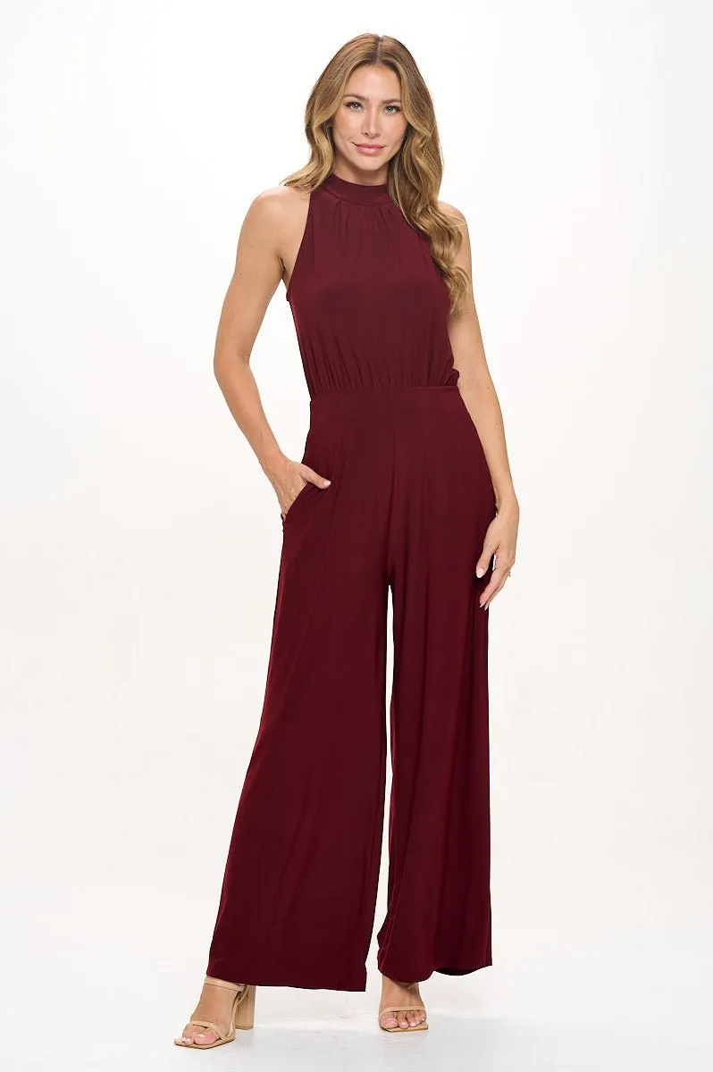 Nina Halter Neck Jumpsuit