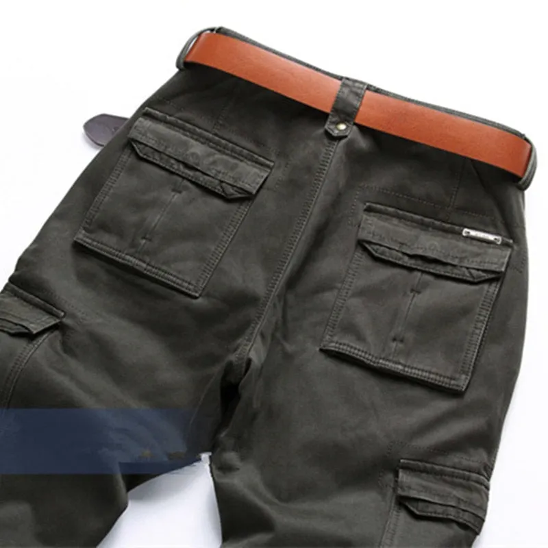 Nsqured "Winter Warrior" Men's Fleece-Lined Cargo Pants