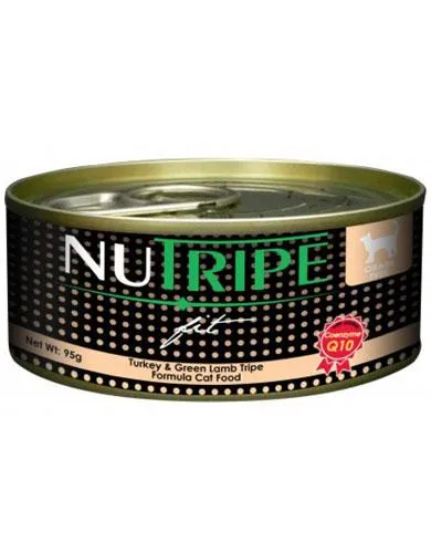 Nutripe Fit Turkey & Green Tripe with CoQ10 Cat Wet Food 95g