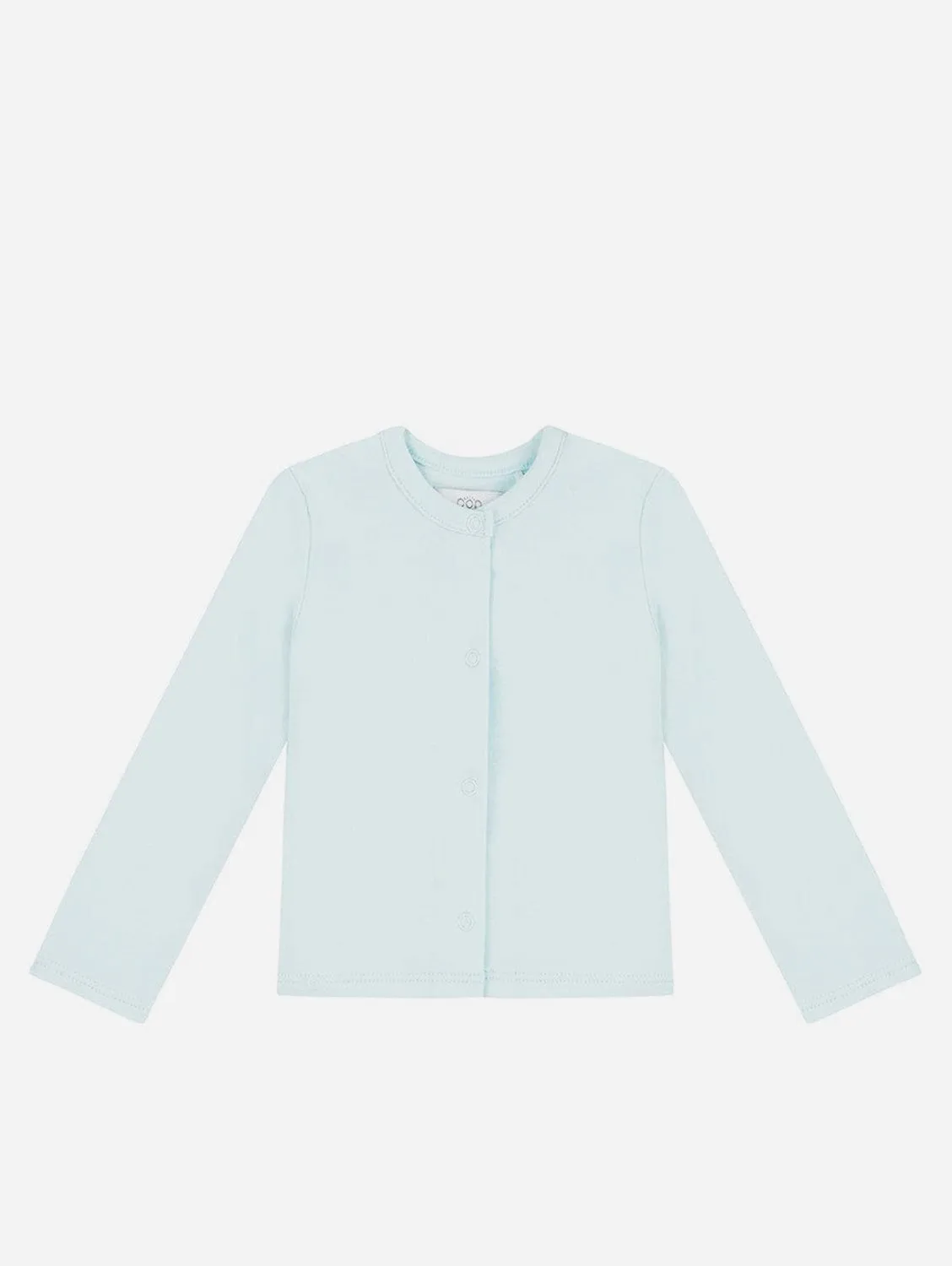 Organic Cotton Cardigan | Sky Blue