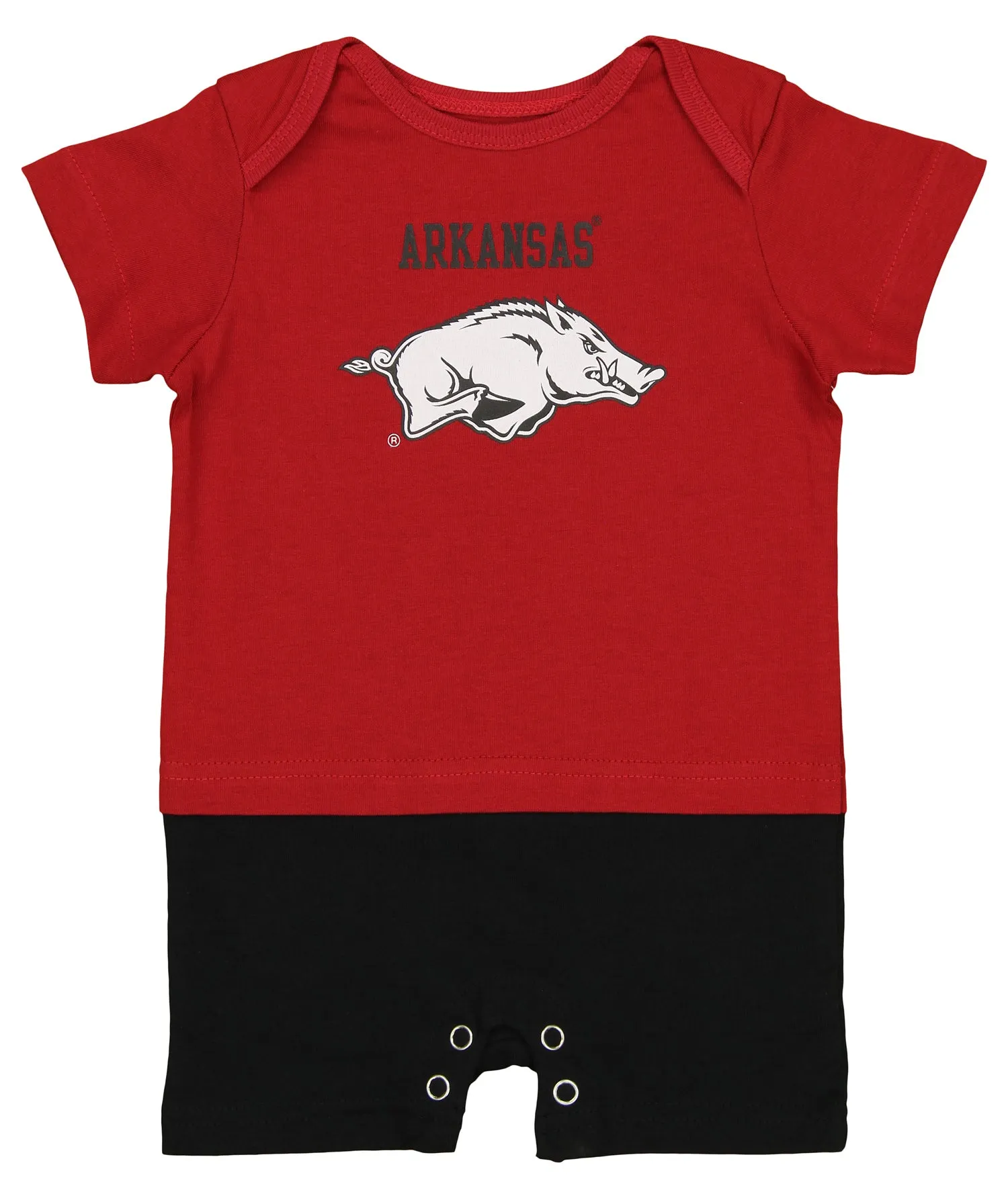 Outerstuff NCAA Infant Arkansas Razorbacks Fan Jersey Romper, Red