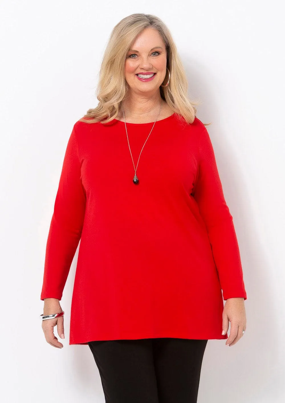 Patrizio Longline Knit Top