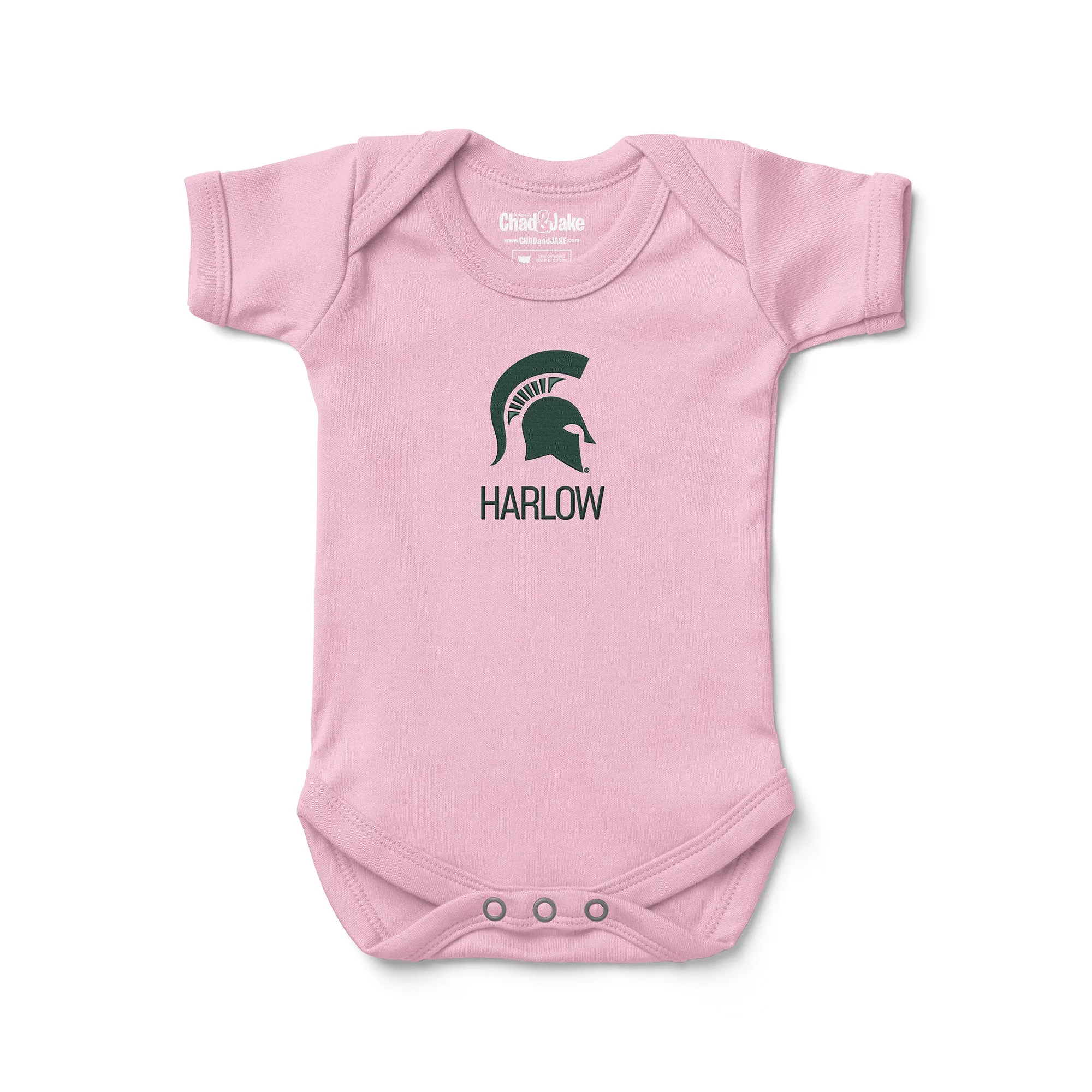 Personalized Michigan State Spartans Bodysuit