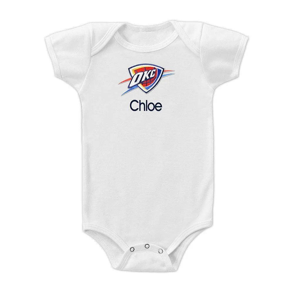 Personalized Oklahoma City Thunder Bodysuit