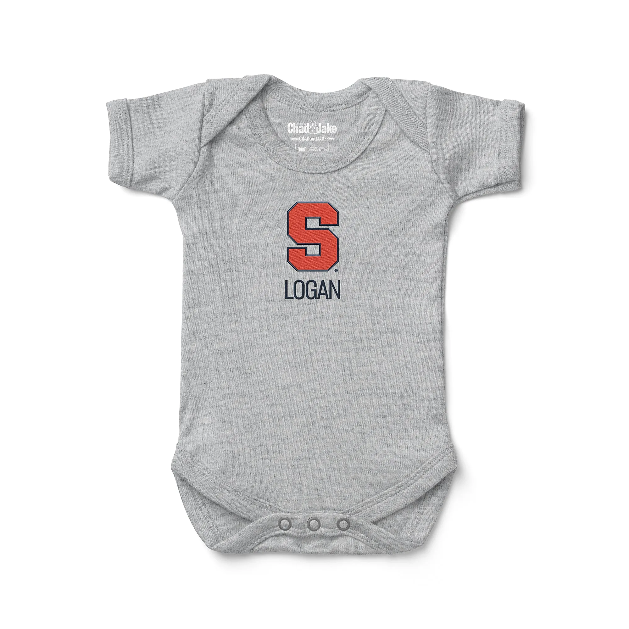 Personalized Syracuse Orange Bodysuit