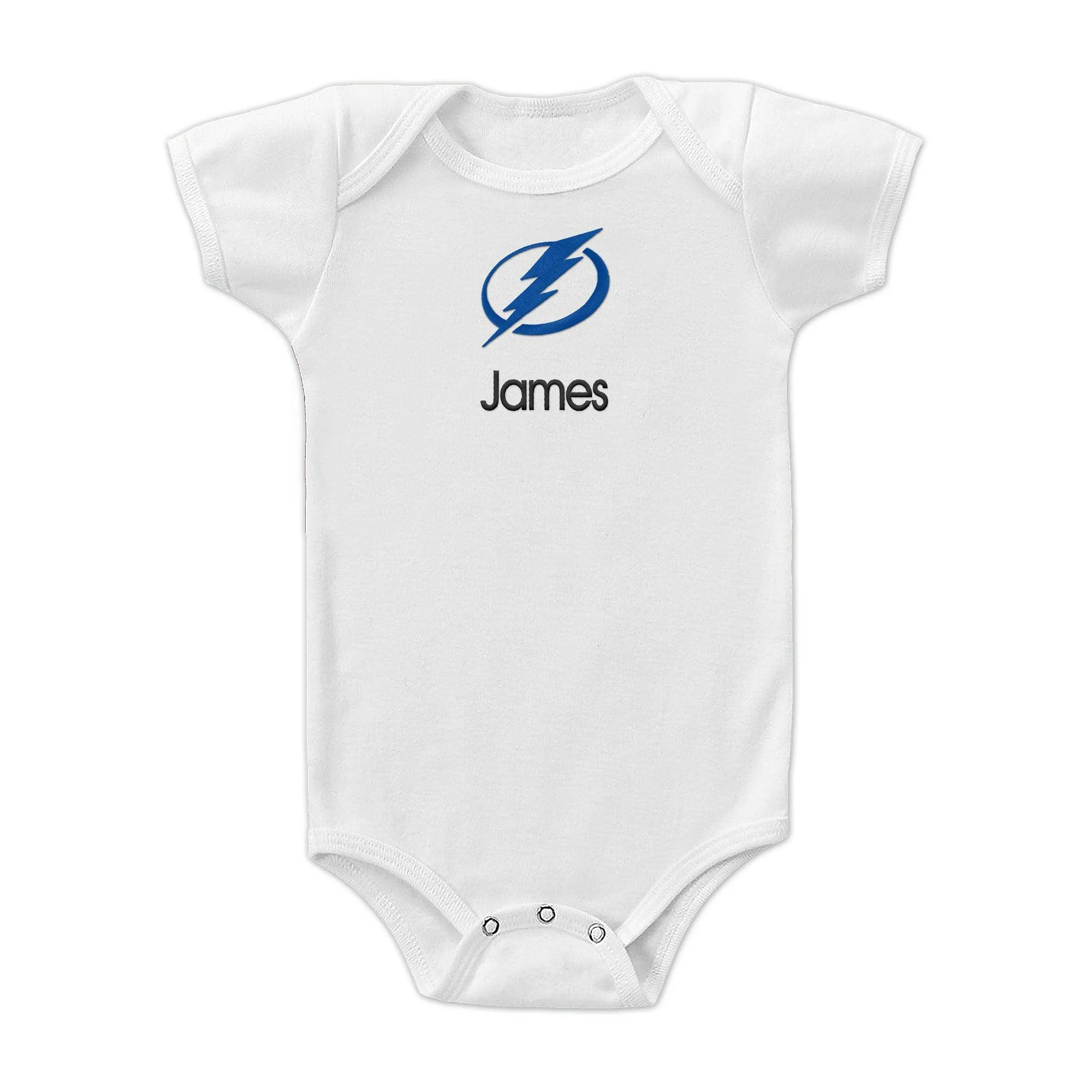 Personalized Tampa Bay Lightning Bodysuit