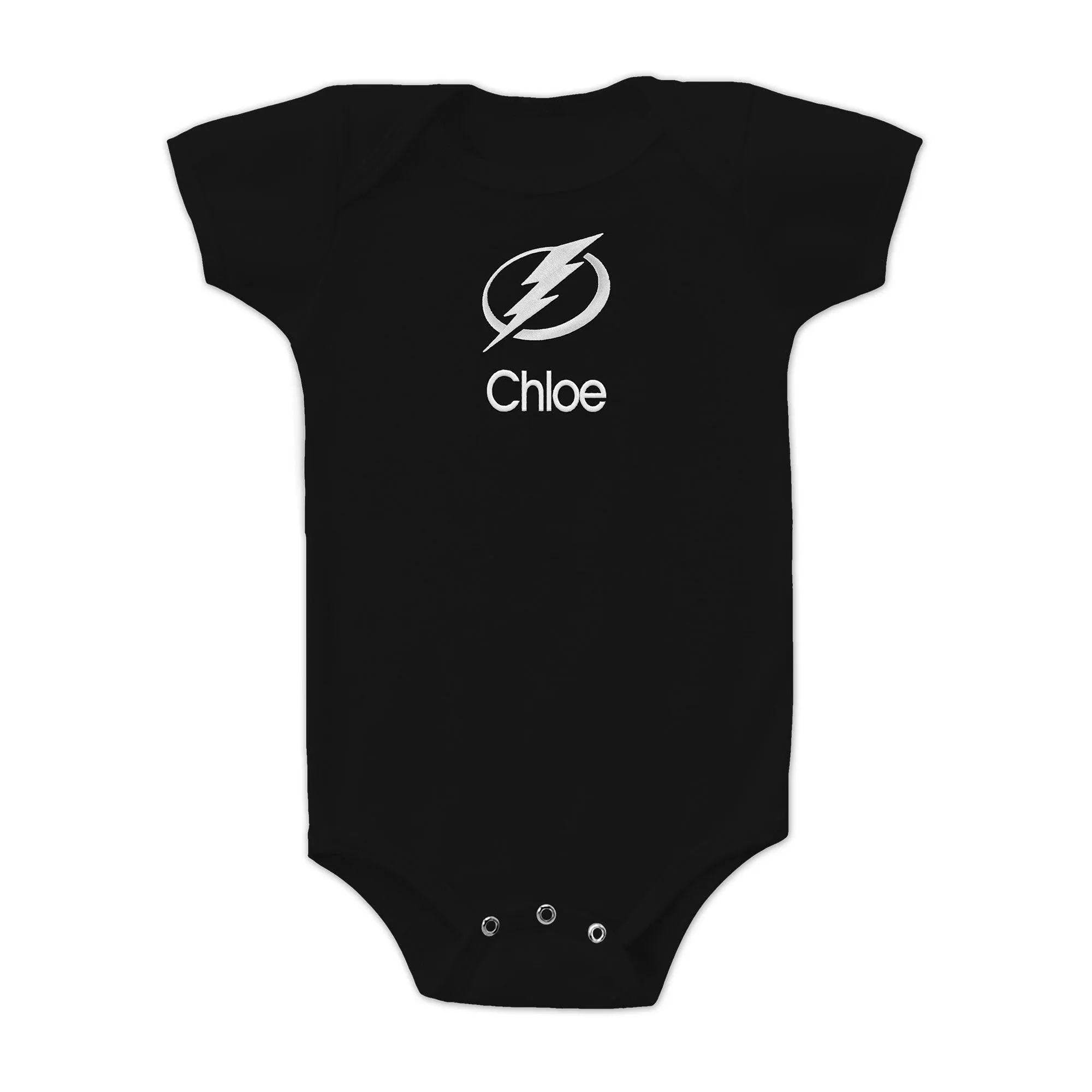 Personalized Tampa Bay Lightning Bodysuit