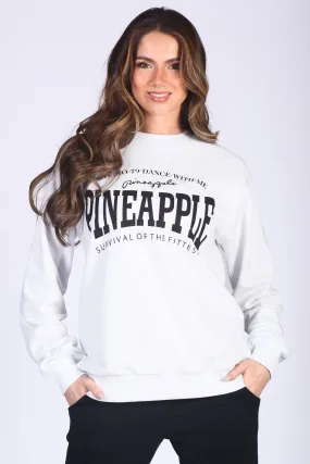 Pineapple Oversized Sweatshirt