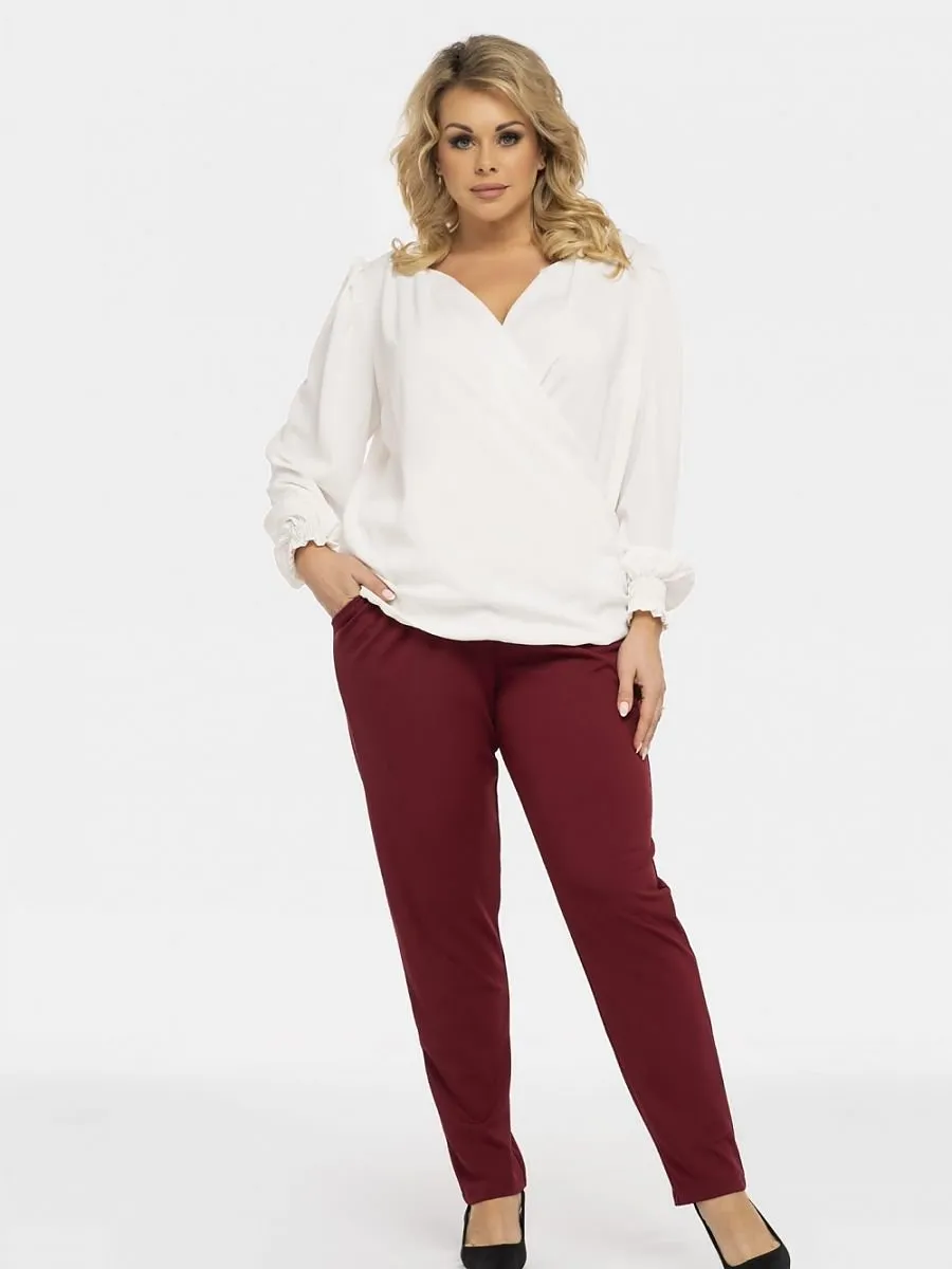 Plus size blouse model 190969 Karko