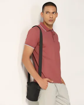 Polo Apple Red Solid T-Shirt - Andro