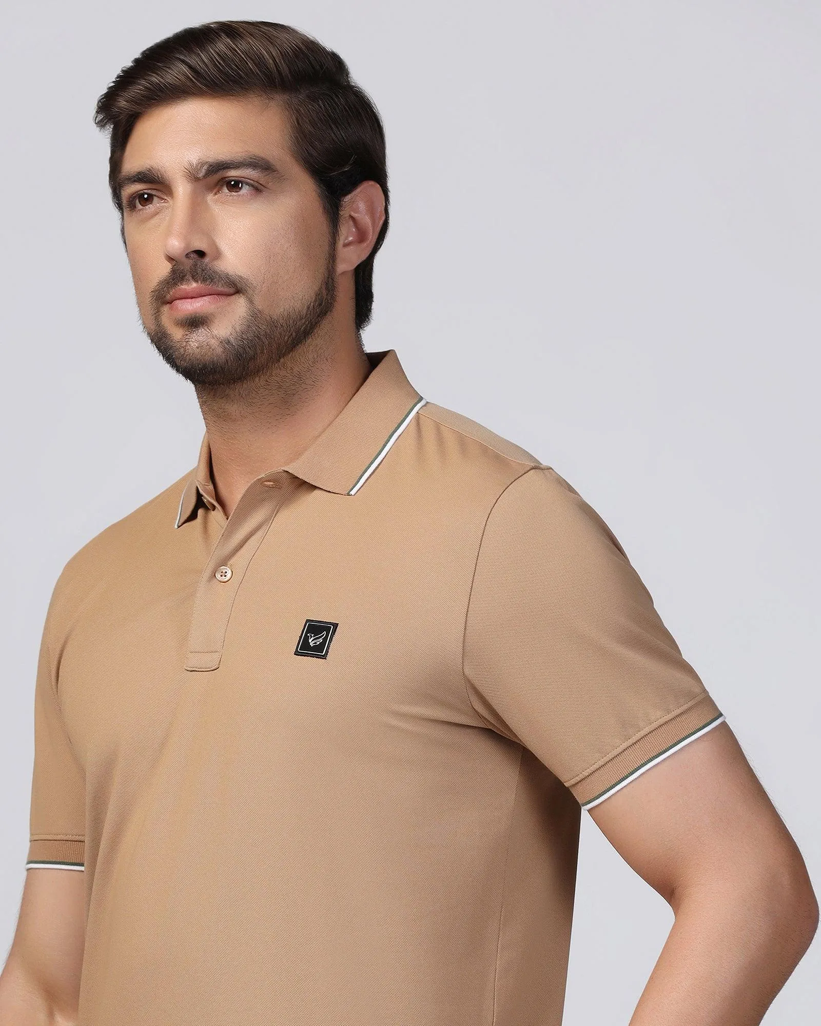 Polo Camel Solid T-Shirt - Andro