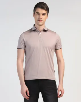 Polo Cloud Grey Solid T-Shirt - Ether