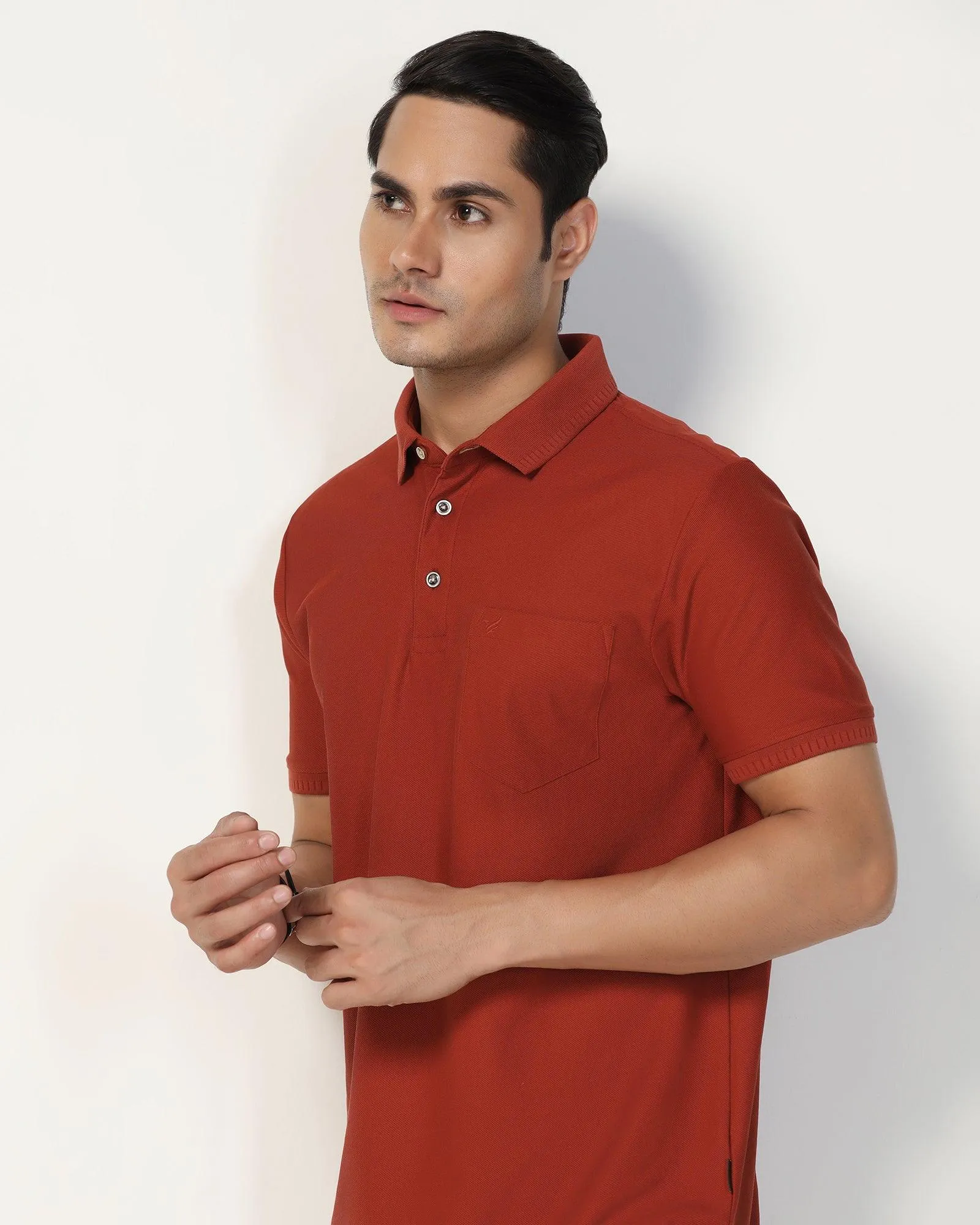 Polo Rust Structure T-Shirt - Bingo