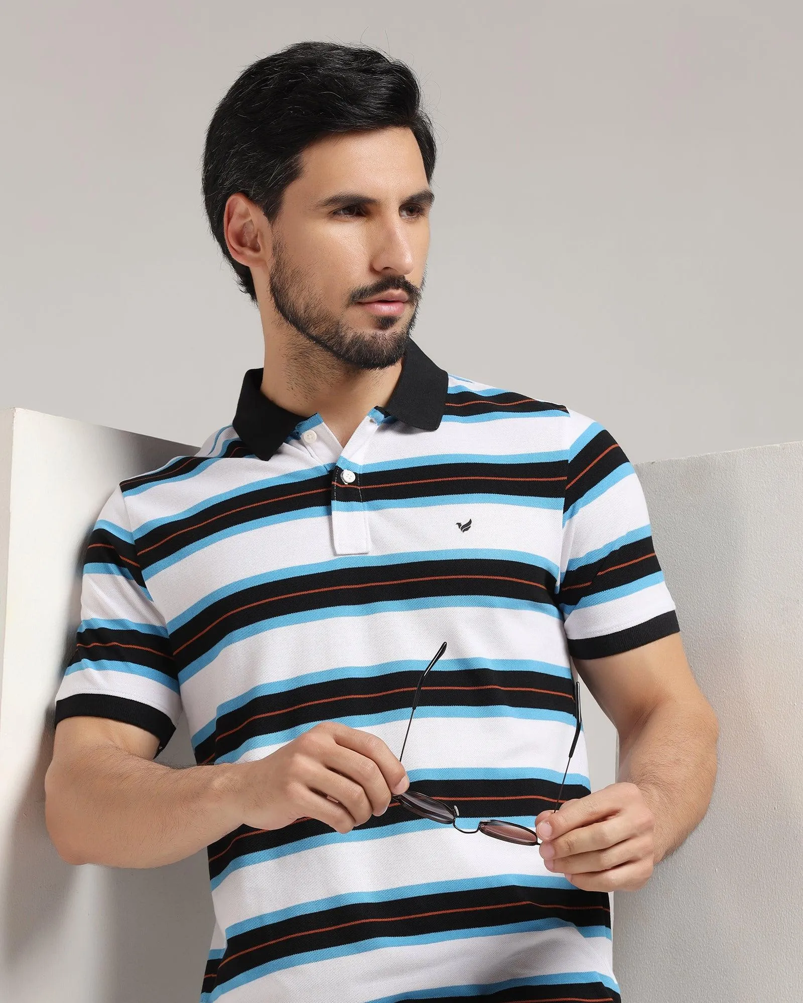 Polo White Striped T-Shirt - Fred