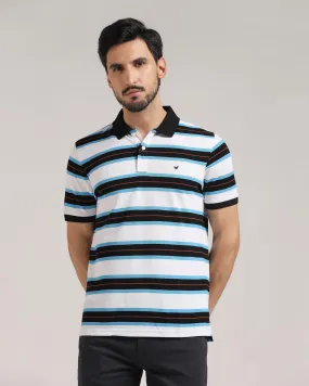 Polo White Striped T-Shirt - Fred