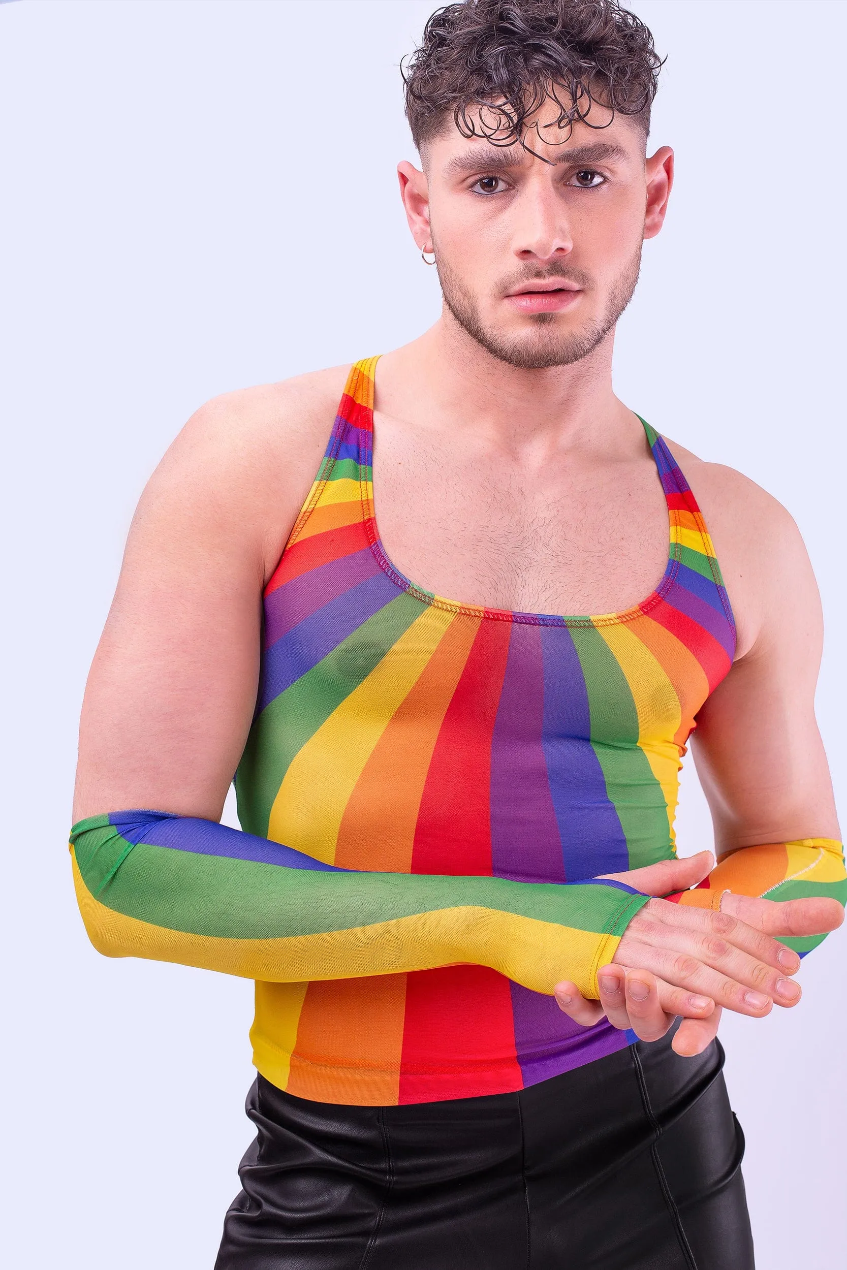 Prism Feel Male Mesh Tank Top